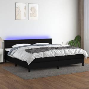 Boxspringbett 3017265-16 Schwarz - Breite: 200 cm