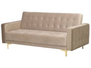 3-Sitzer Sofa ABERDEEN Beige - Gold