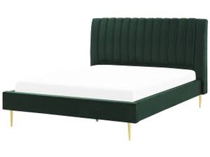 Doppelbett MARVILLE Smaragdgrün - Gold - Grün - Breite: 202 cm