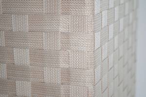 Wäschesortierer WHITESORT3 Beige - Holzwerkstoff - 35 x 63 x 77 cm