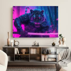 Bild Cyber Tiegr XVII Rosé - 100 x 70 cm