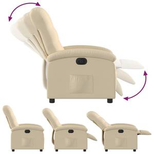 Fauteuil inclinable électrique 3032264-4 Crème