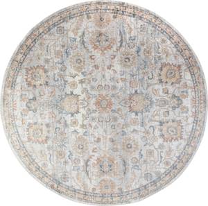 Kurzflorteppich CINCINNATI Grau - Textil - 200 x 1 x 200 cm