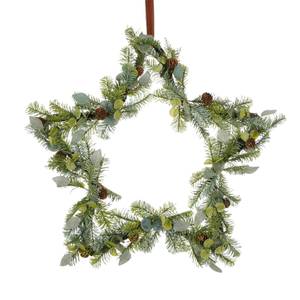 Couronne de Noël Star Vert