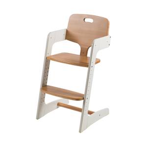 Treppenhochstuhl Kid Up Braun - Holzwerkstoff - 45 x 87 x 54 cm