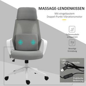 Bürostuhl mit Massagefunktion 921-297GY Grau