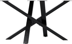 pieds de table Jimmy Anthracite - 120 x 60 cm