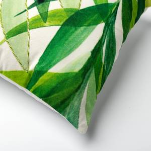 Coussin décoratif Livistona Blanc - Textile - 45 x 45 x 45 cm