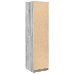 Kleiderschrank 298537-5 Hellgrau - Breite: 50 cm