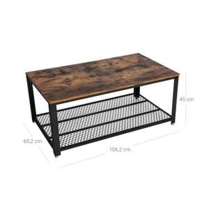 Couchtisch Braun - Holzwerkstoff - 45 x 60 x 106 cm