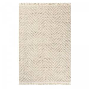 Tapis kilim TWILL Ecru - 160 x 230 cm