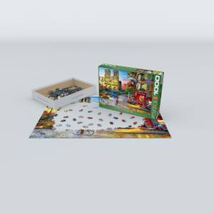 Puzzle  Notre Dame von Papier - 26 x 6 x 36 cm