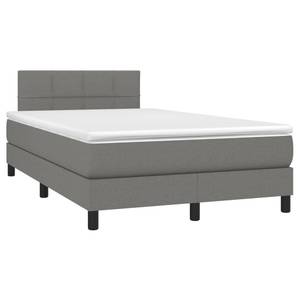 Boxspringbett 3017265-10 Dunkelgrau - Breite: 120 cm