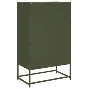 Highboard DE5043 Grün - Metall - 39 x 112 x 68 cm