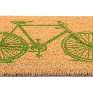 Fußmatte Fahrrad Kokos Braun - Grün - Naturfaser - Kunststoff - 60 x 2 x 40 cm