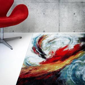 Tapis de salon design STRAT 160 x 230 cm