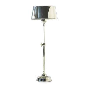 Lampe Hampton incl. abat-jour ovale Argenté - Métal - 22 x 49 x 22 cm