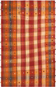 Tapis Jajim CLIX Orange - Textile - 143 x 1 x 225 cm