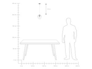 Pendelleuchten MIRNA Durchscheinend