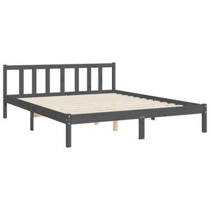 Bettgestell-K-3039 Grau - Holzwerkstoff - 156 x 100 x 206 cm