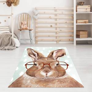 Bebrillte Tiere - Hase 140 x 210 cm