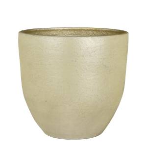 Blumentopf Evora Beige - 35 x 32 x 35 cm - Durchmesser: 35 cm