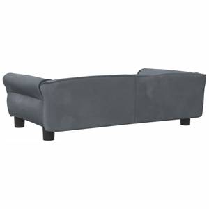 Hundebett 3015967 Dunkelgrau - 95 x 55 cm