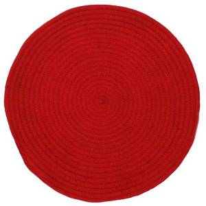 Tapis TAM TAM Rouge - 120 x 120 x 120 cm