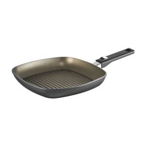 Grillpfanne Vario Click Induction Braun - Metall - 32 x 6 x 53 cm