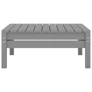 Garten-Lounge-Set Grau - Massivholz - Holzart/Dekor - 64 x 63 x 64 cm