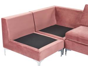 Ecksofa EVJA Pink - 300 x 235 cm - Armlehne davorstehend rechts - Ecke davorstehend links