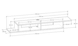 Artemis Armoire à Télévision Chêne