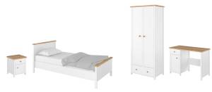 Jugendzimmer-Set STORY 4-teilig Weiß - Holzwerkstoff - 344 x 186 x 209 cm