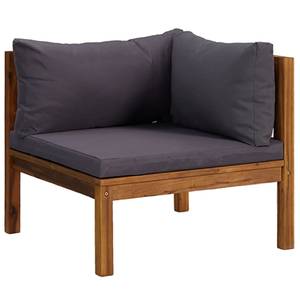Sofa-Set (2-teilig) 3011220-3 Grau - Massivholz - Holzart/Dekor - 69 x 63 x 69 cm