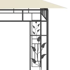 Gartenpavillon 3005303 Creme - Tiefe: 600 cm