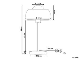 Tischlampen SENETTE Weiß