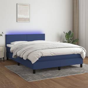 Boxspringbett 3017265-3 Blau - 144 x 203 cm