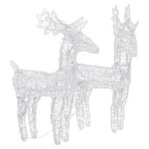 Renne de noël (lot de 2) 3013527-1 Matière plastique - 9 x 55 x 18 cm