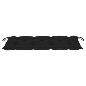 Gartenbank 3006626-2 Schwarz - Bambus - 38 x 45 x 118 cm