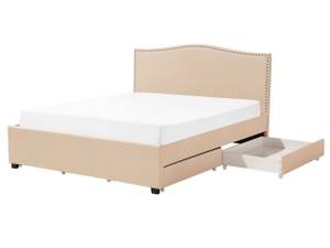 Doppelbett MONTPELLIER Beige - 167 x 110 x 213 cm