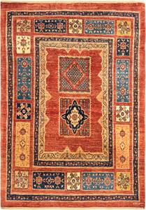 Tapis Kashkuli CCII Rouge - Textile - 107 x 1 x 150 cm