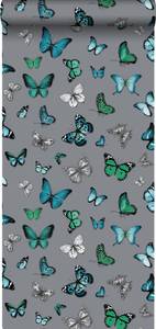 Tapete Schmetterlinge 7106 Grau