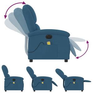 Fauteuil de massage électrique 3032268-3 Bleu