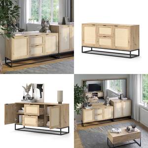 Sideboard Natal 42042 Braun - Holzwerkstoff - 138 x 82 x 40 cm