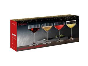 Cocktailschalen Lifestyle 4er Set Glas - 11 x 17 x 11 cm