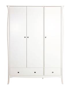 l' armoire Baroque Blanc crème - Blanc - Largeur : 143 cm