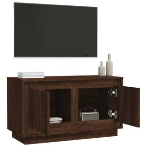 TV-Schrank D499 Eiche Schwarzbraun Dekor