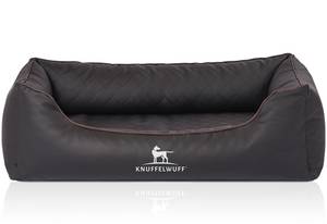 Orthopädisches Hundebett Madison Schwarz - 63 x 23 x 85 cm