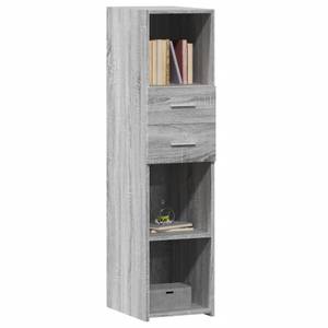 Highboard DE2876 Grau - Holzwerkstoff - 43 x 124 x 30 cm