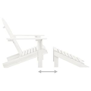 Chaise de jardin 3010074 Blanc